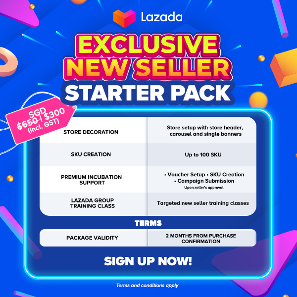 Lazada’s New Seller Starter Pack
